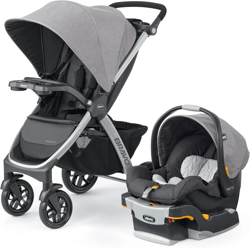 Chicco Chicco Bravo Travel System 0m-3y, Parker